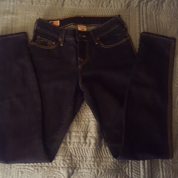 True Religion Denim - NWOT True Religion skinny side studded jeans size